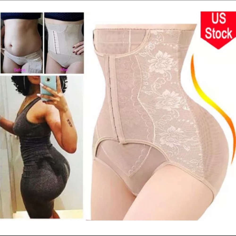 High waist butt lifter panties